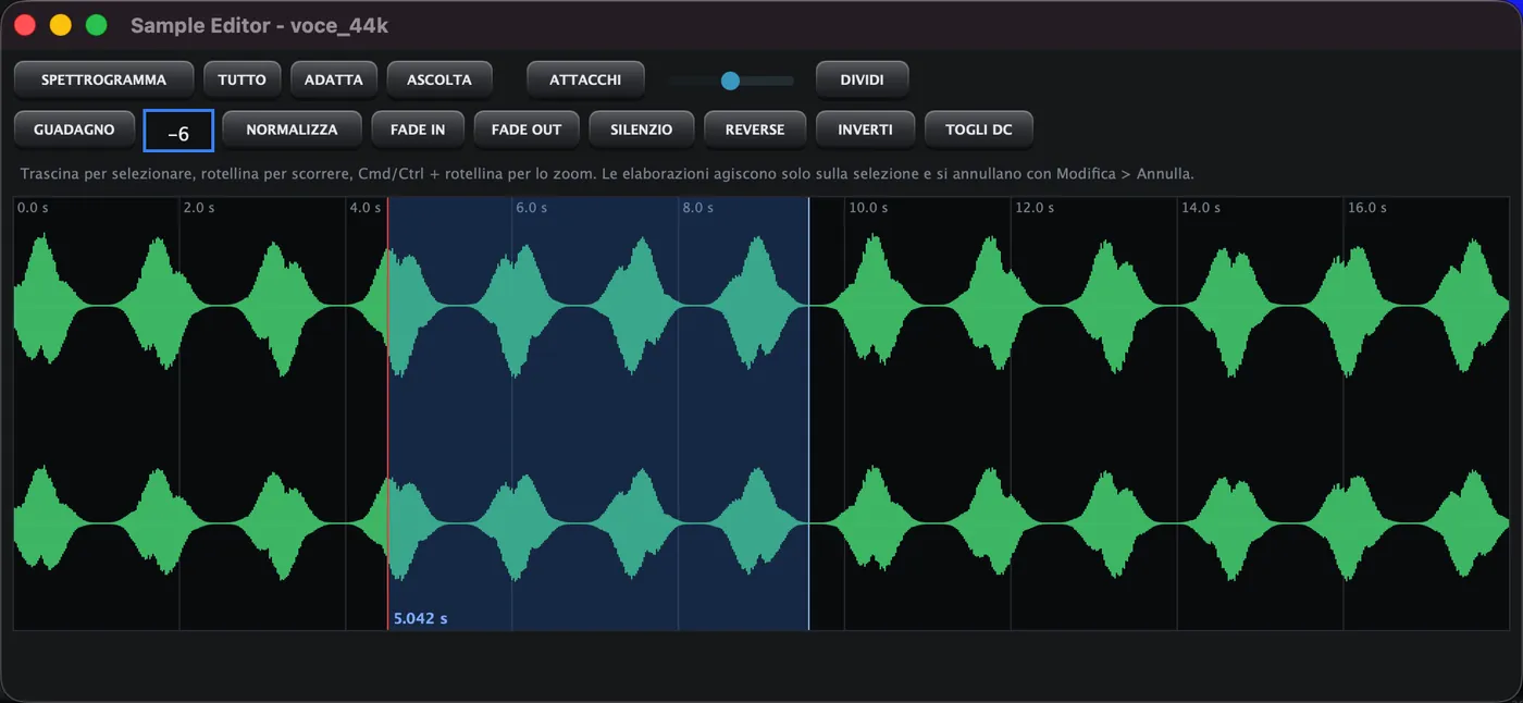 Sample Editor